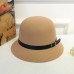 Fashion Classic Elegant Retro Lady Winter Warm Bucket Caps Bowler Cloche Hats  eb-59657721